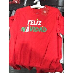 Men's Feliz Navidad Holiday Pajama T-Shirt - Wondershop Sz L